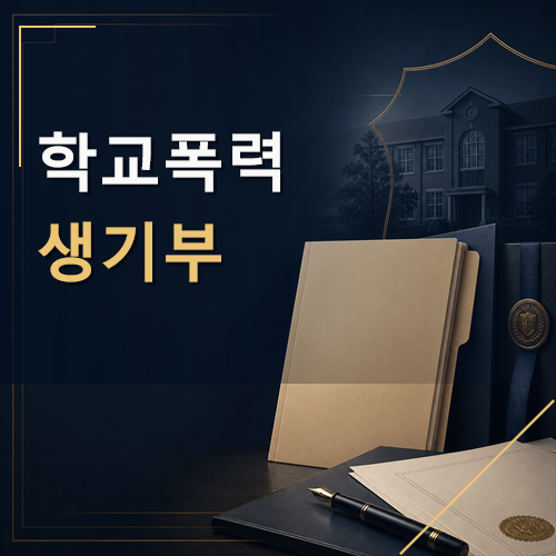 학교폭력 생기부