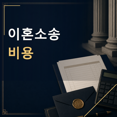 이혼소송 비용