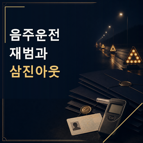 음주운전 재범과 삼진아웃
