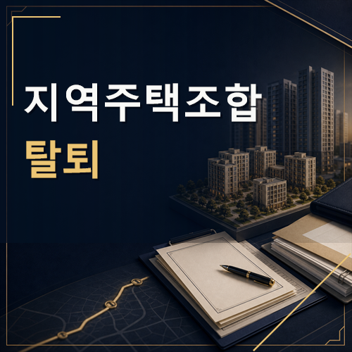 지역주택조합 탈퇴