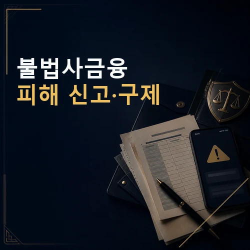 불법사금융 피해 신고와 구제 절차